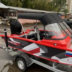 Ходовой тент на Волжанка X3 вид 2