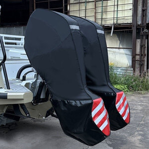 Чехол Mercury F225 PRO XS XL — посадка на моторе и надёжная фиксация