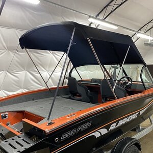 Ходовой тент Бимини Fish Sport на Albakore 500 Fish — фурнитура и крепления